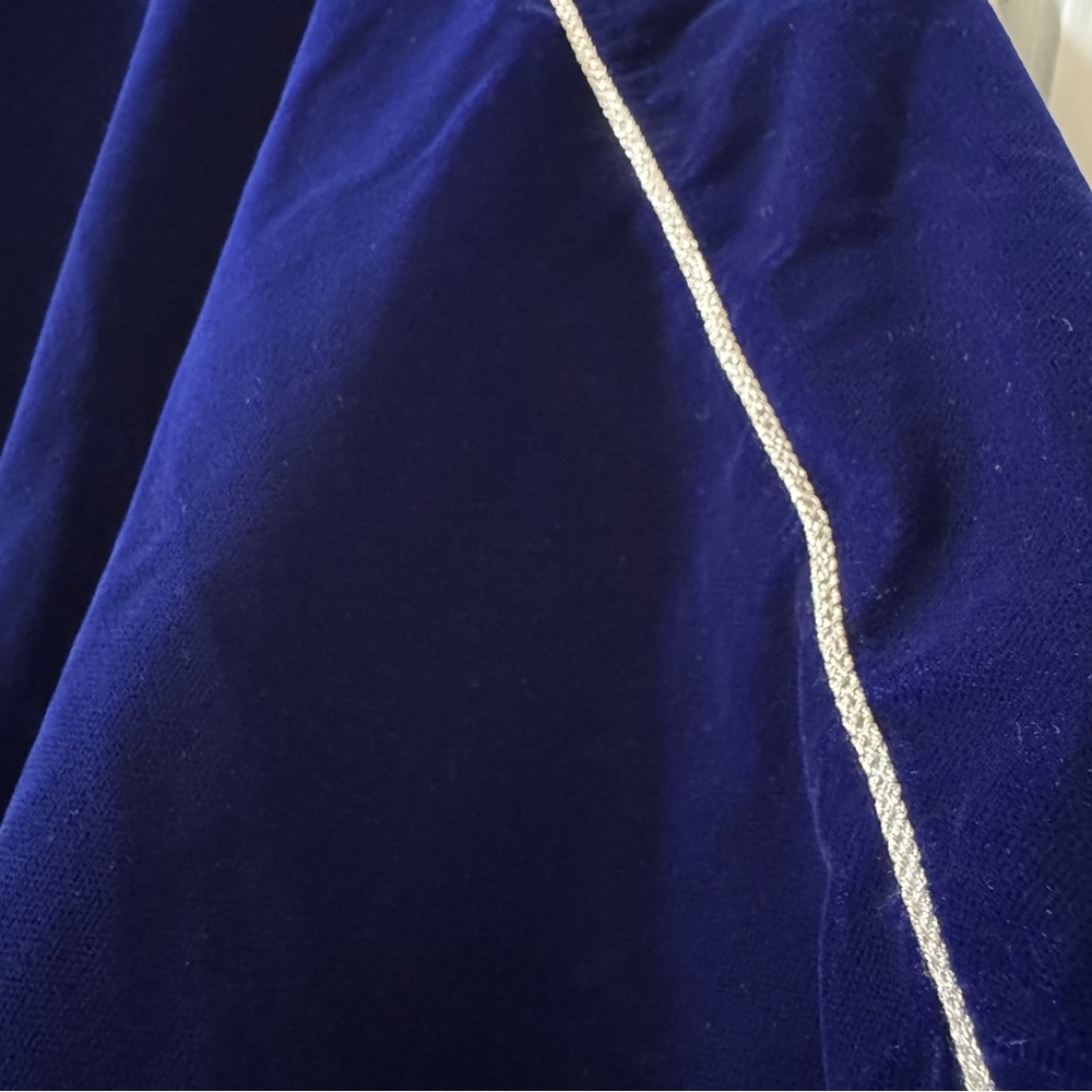 Diamantine Moroccan Velvet Cape One Size Embroidered Kaftan Boho Maximalist - Picture 6 of 12